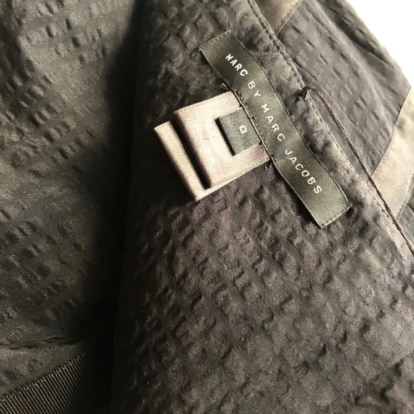 Textured Black Strapless Cocktail Dress - Picture 9 of 10